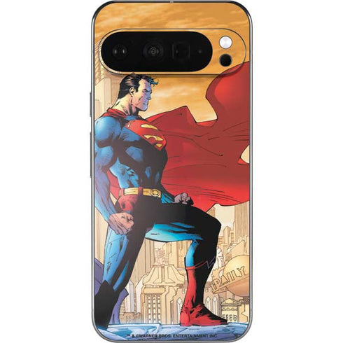 DC Comics Superman For Tomorrow Cover Art by Jim Lee Pixel 9 Pro XL Skin
